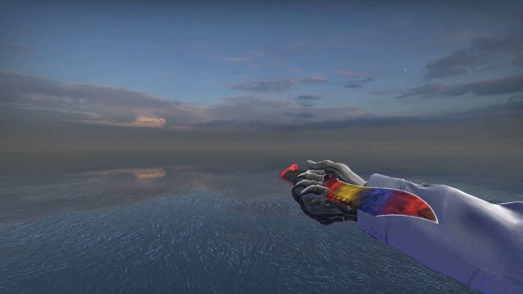 Piękna KOSA do CS:GO. Bowie Knife Marble Fade STtk
