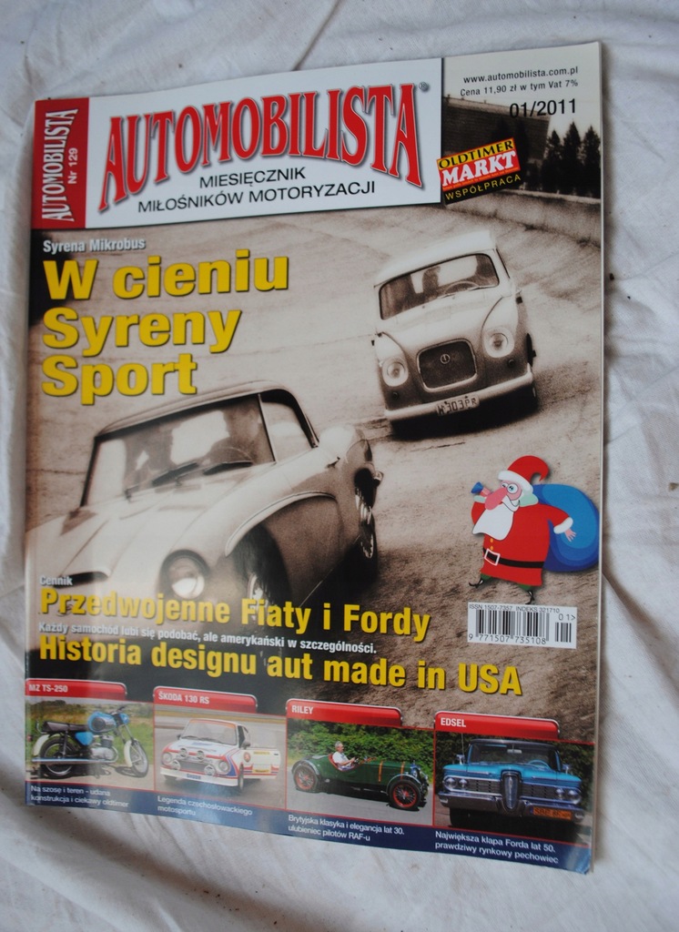 AUTOMOBILISTA 01/2011 (129) SYRENA MIKROBUS EDSEL