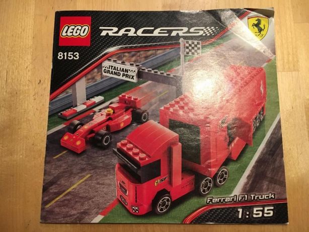 Lego Racers 8153 Ferrari F1 Truck ciężarówka
