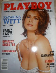 Unikatowy PLAYBOY- nr.1(74) 1999- Katarina WITT
