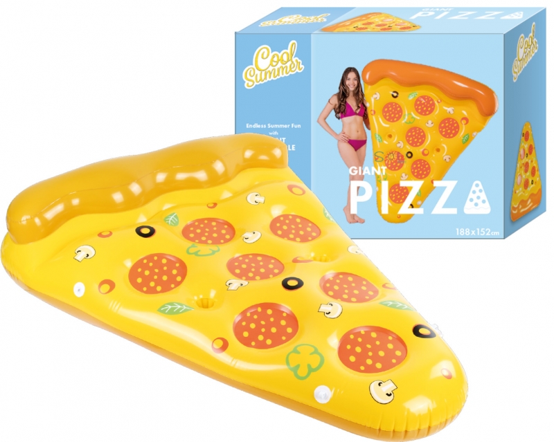 ZABAWKA Pizza Duży Materac do pływania zabaw kojec