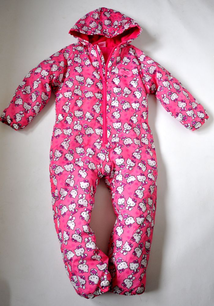 SANRIO Kombinezon Zimowy 7-8lat 128cm HELLO KITTY