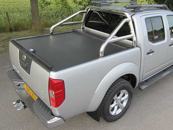 Nissan Navara D40 Orurowanie rury tyl ARMADILLO