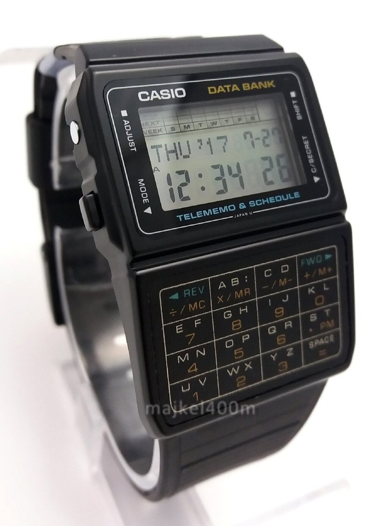 Casio DBC-61 Databank kalkulator VINTAGE Japan