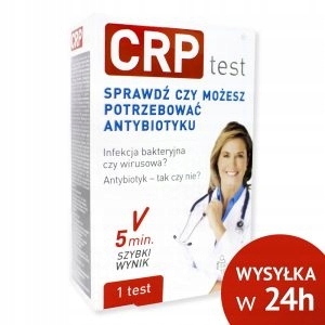 TEST CRP bakterie czy wirusy ? 1 test