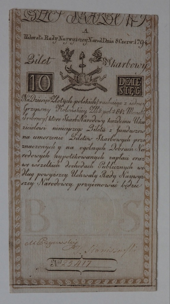 10 złotych 1794 - Ser A SUPER RZADKIE