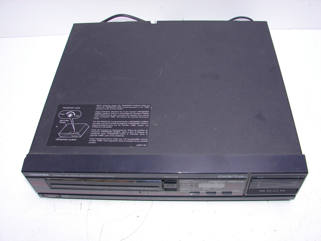 Odtwarzacz CD Toshiba XR-V12 | Japan 1986 - 7062206013