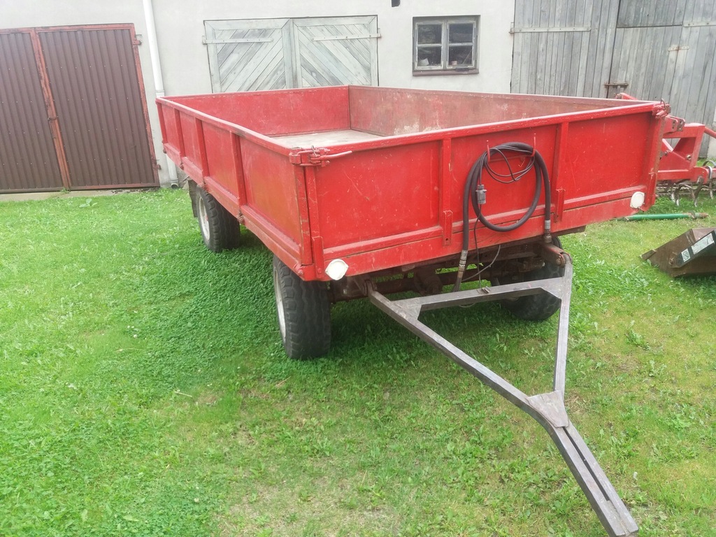PRZYCZEPA ROLNICZA SANOK D-35 3.5T KACZUSZKA