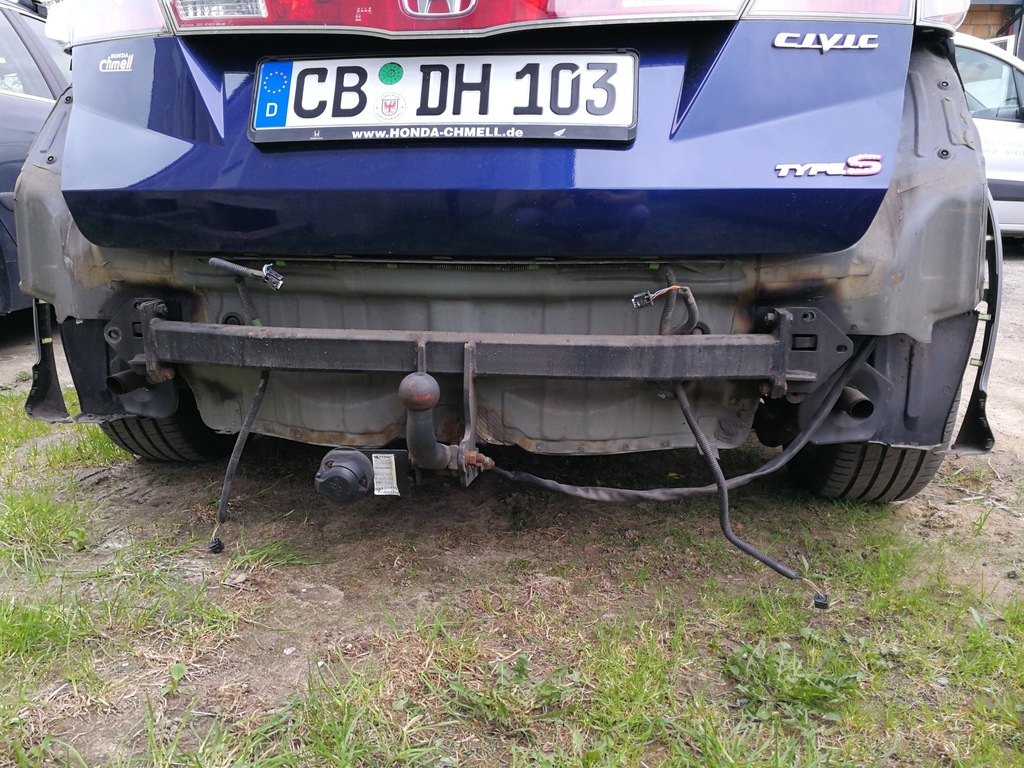 Oryginał Hak holowniczy Honda Civic ufo, kompletny
