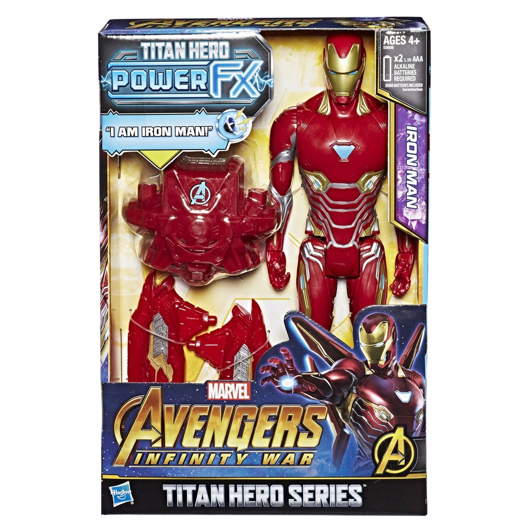 HASBRO AVENGERS WIELKA FIGURKA IRON MAN FX INVINIT