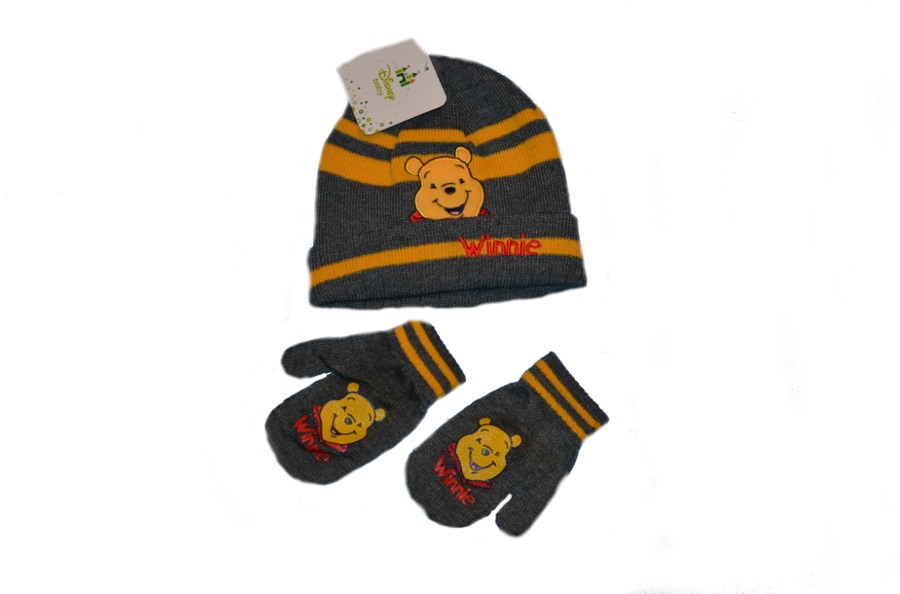Disney WIOSNA czapka+rękawiczki KUBUŚ 50cm NOWE