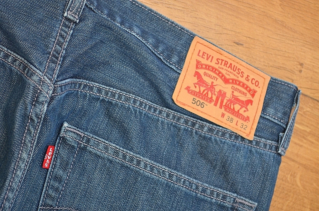 LEVI'S 506 SPODNIE JEANS 38/32 PAS 94 CM - 7554898227 - oficjalne ...