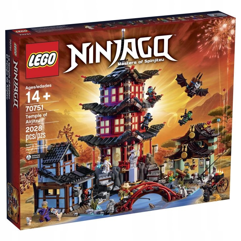 Klocki LEGO Ninjago Temple of Airjitzu 70751