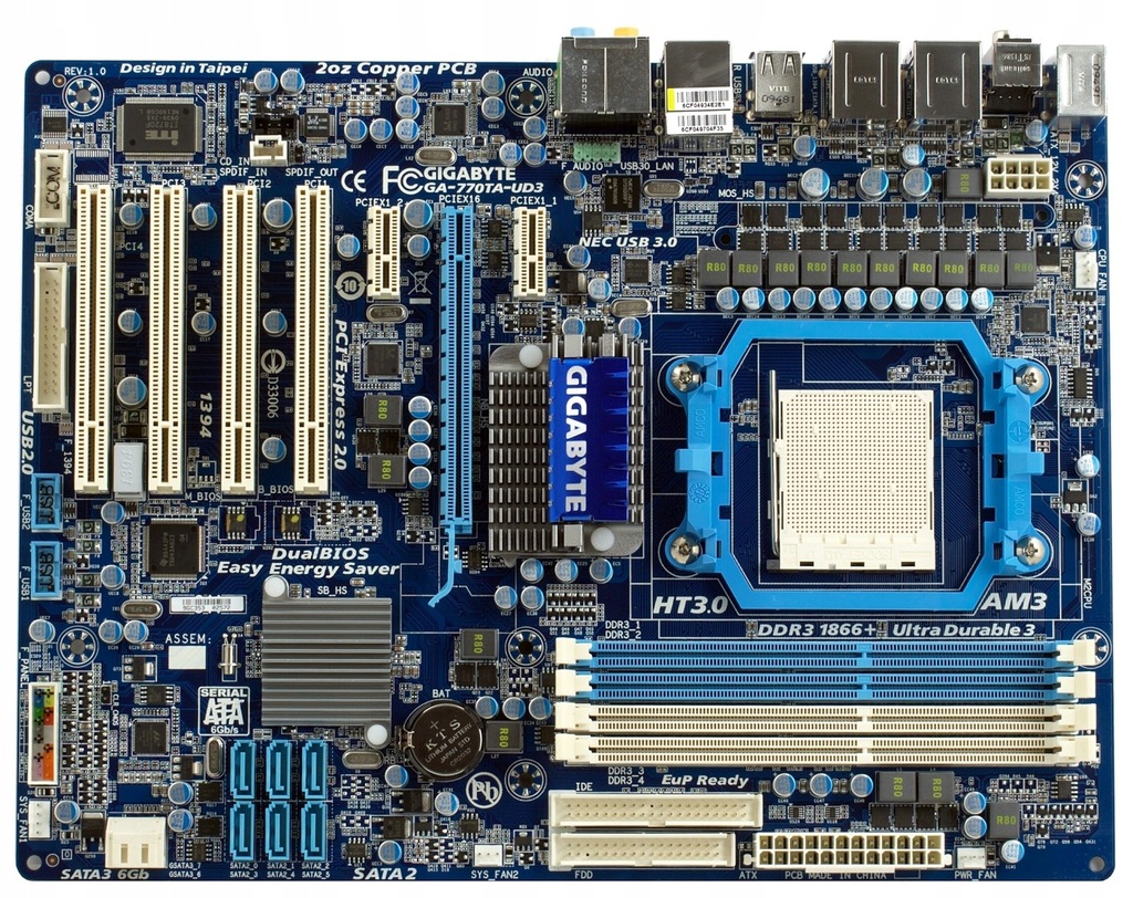 Płyta główna Gigabyte GA-770TA-UD3 DDR3 AM3 WAWA