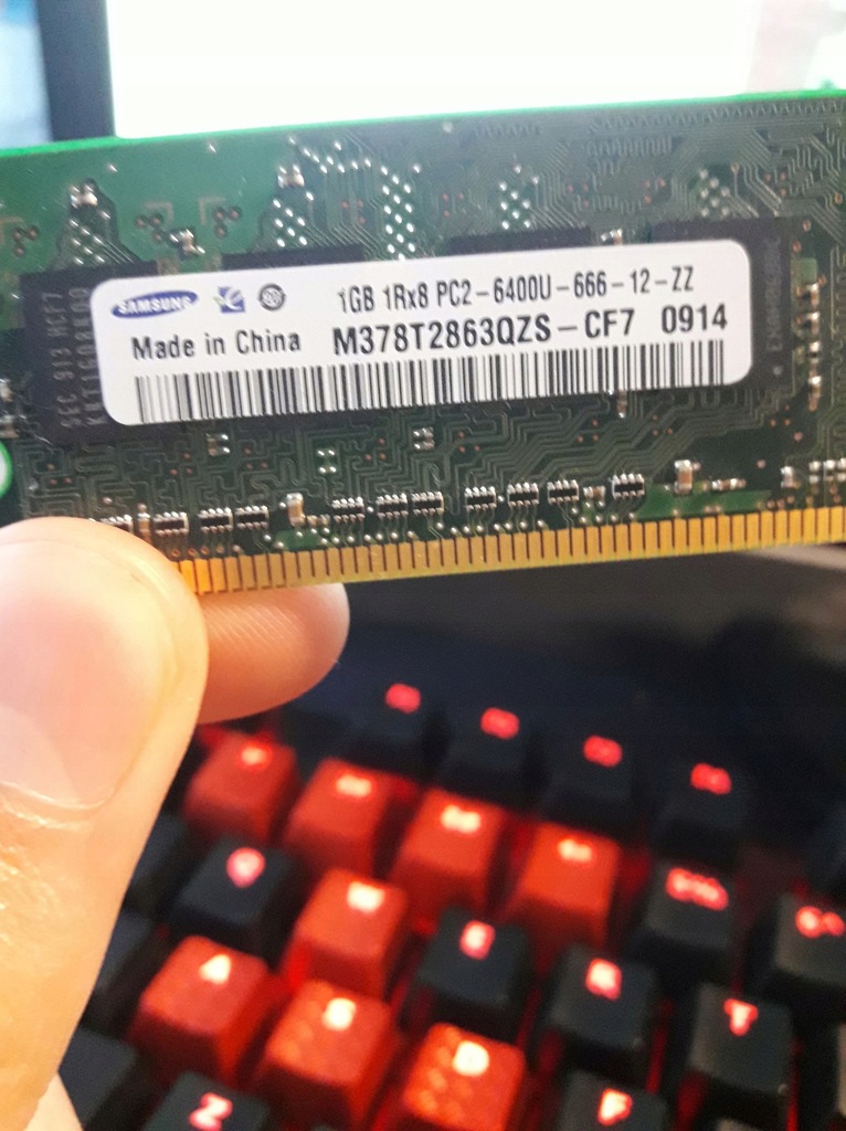 PAMIĘĆ SAMSUNG 1GB DDR2 800MHz PC2-6400U GW60