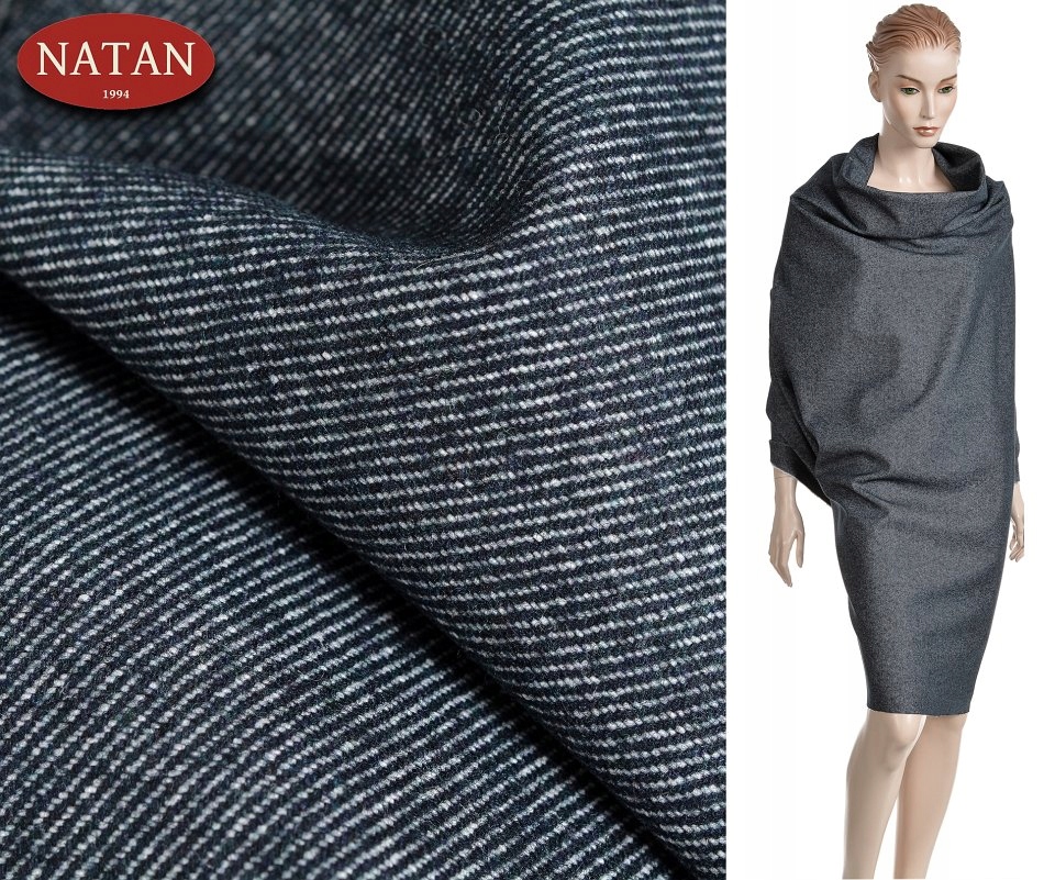 Tkanina ala Jeans bawełniany STRONG KUPON 120x150