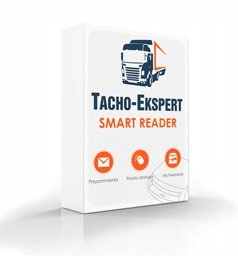 Czytnik kart kierowców, kabel tacho + program PRO