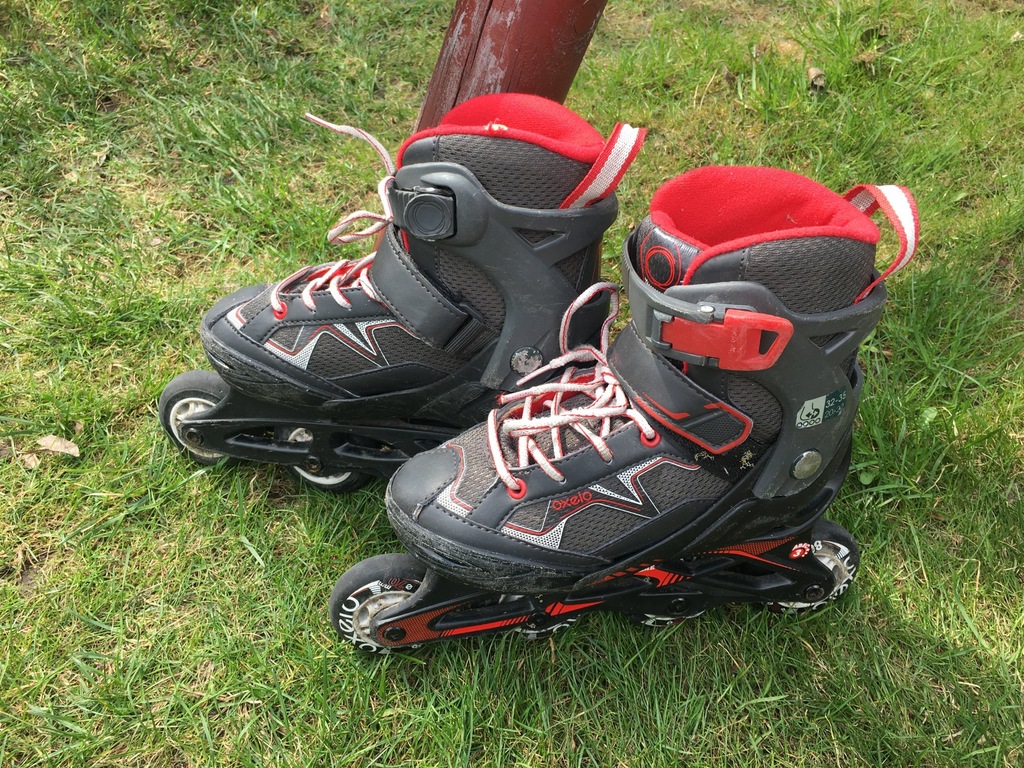 ROLKI OXELO DECATHLON 32-35 UŻYWANE TANIO!
