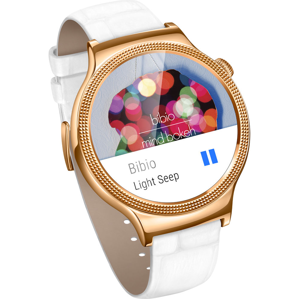 Huawei Watch Elegant zÅoty z biaÅym paskiem - 6912208041 - oficjalne archiwum Allegro