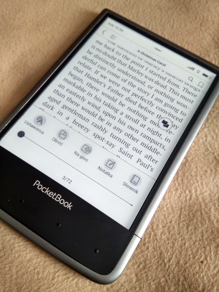 POCKETBOOK ULTRA 650 PODŚWIETLENIE EINK - 7344049969 - oficjalne ...