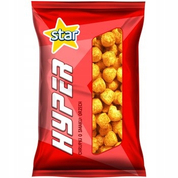 STAR HYPER CHRUPKI ORZECH 58g