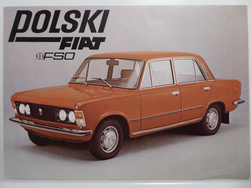 FSO Polski Fiat 125p kredens belgijski UNIKAT