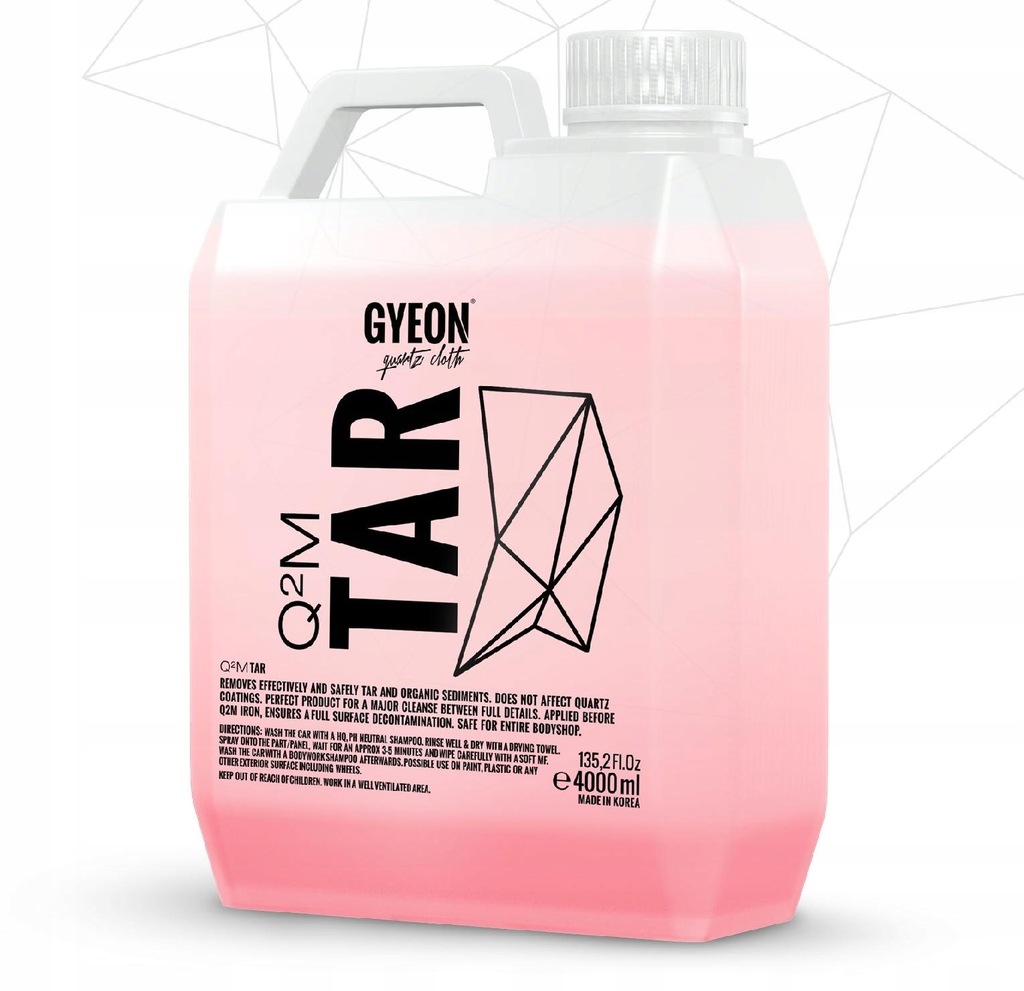 Gyeon Q2M Tar 4L płyn do usuwania smoły i asfaltu