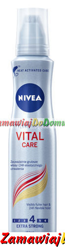 NIVEA Vital Care pianka do włosów 150 ml