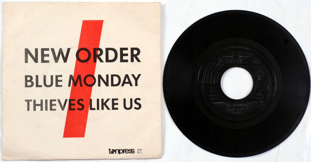 New Order - Blue Monday (SP) (Tonpress- S-534) EX-