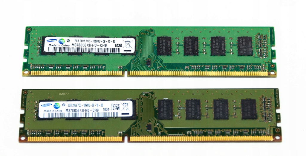RAM Samsung 4GB 2x2GB DDR3 1333MHz CL9 1.5V WAWA