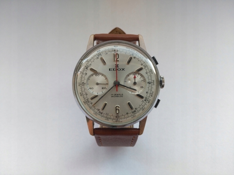 EDOX Chronograf 17 jewels * UNIKAT ! OKAZJA !