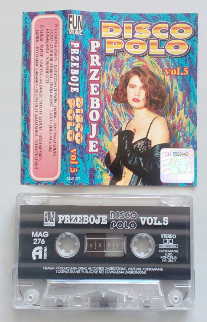 V/A PRZEBOJE DISCO POLO VOL.5 Koral Atut Karina
