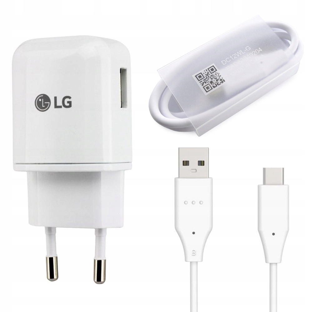 HTC U Play | Ładowarka sieciowa LG + kabel USB-C