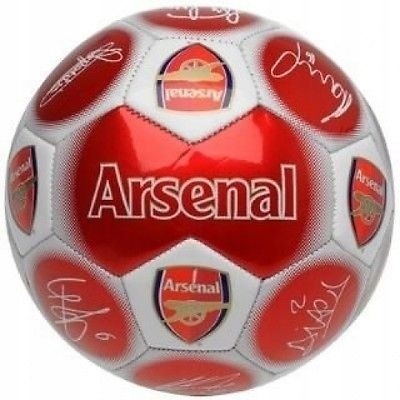 piłka nożna z podpisami r.5 Arsenal FC