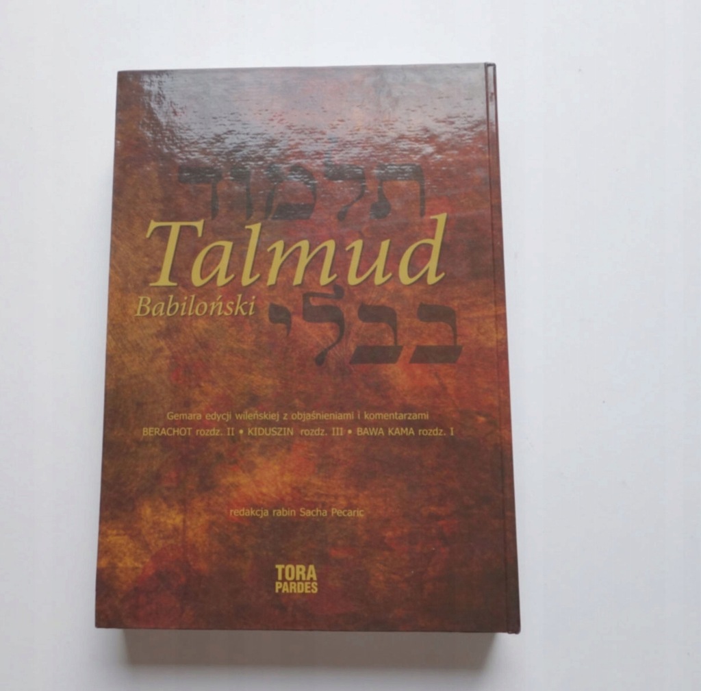 TALMUD BABILOŃSKI red.Rabin Sacha Pecaric