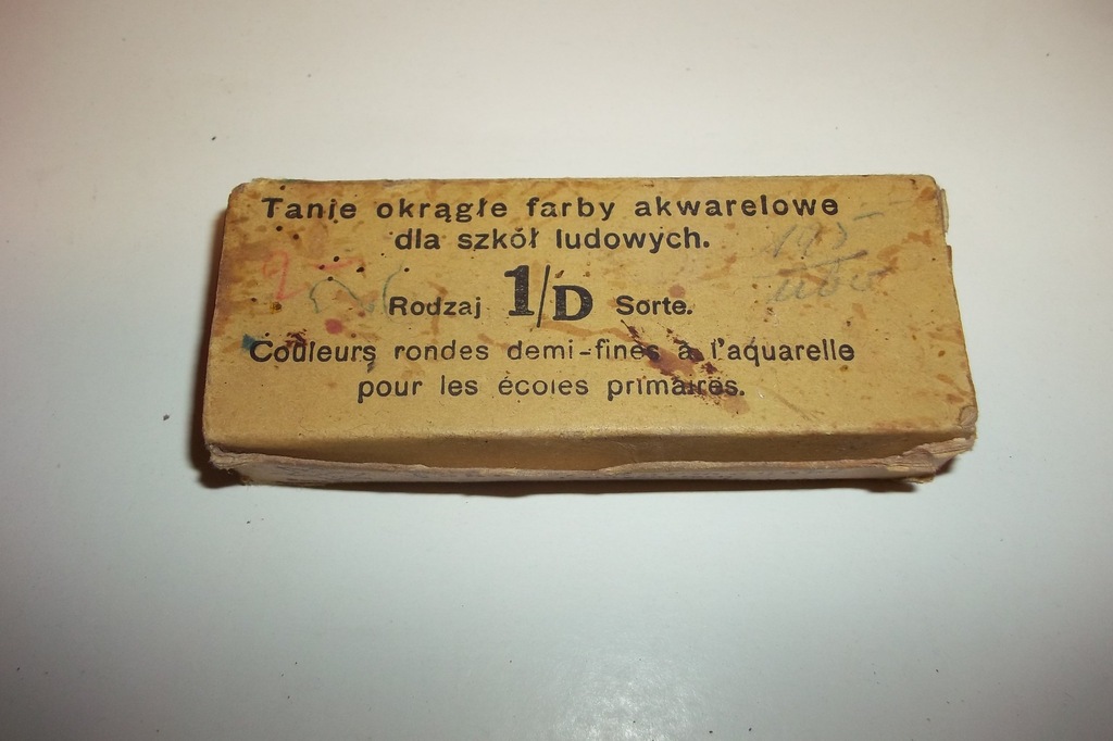 Kraków - Iskra  i Karmański Fabryka Farb  Akwarele