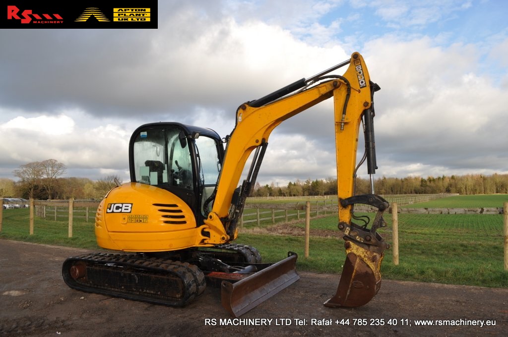 MINIKOPARKA JCB 8050 RTS 2012r 5t koparka 2313mtg