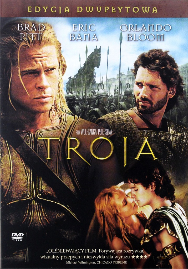 TROJA [Brad PITT, Eric BANA] polski LEKTOR [2DVD]