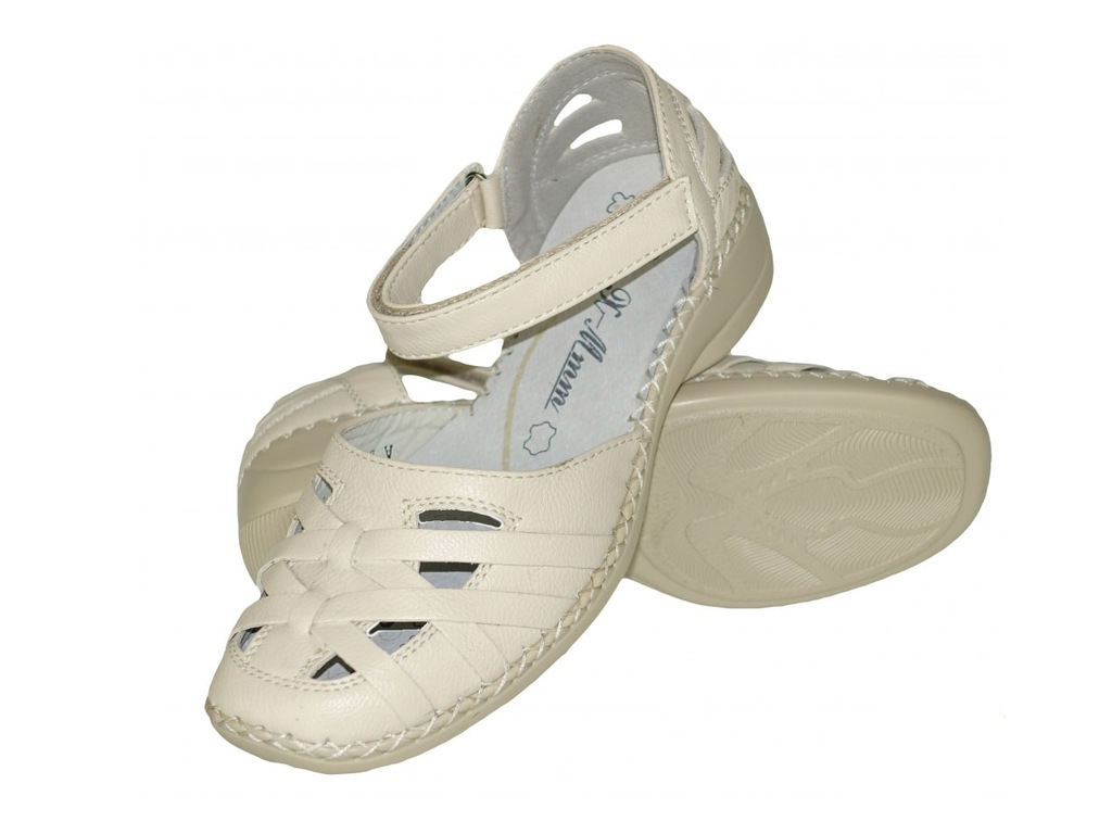 BUTY DAMSKIE LETNIE SANDAŁY PASECZKI MM019 *37