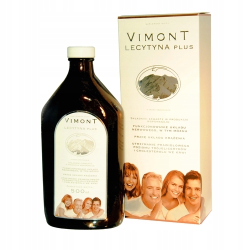 VIMONT LECYTYNA Plus płyn 500ml VITA BUERLECITHIN