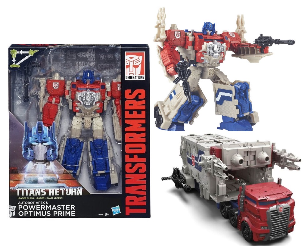TRANSFORMERS OPTIMUS PRIME 3w1 APEX ROBOT MEGA