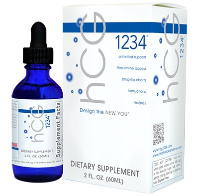 HCG - SKUTECZNE ODCHUDZANIE - 60 ML - 1234 krople