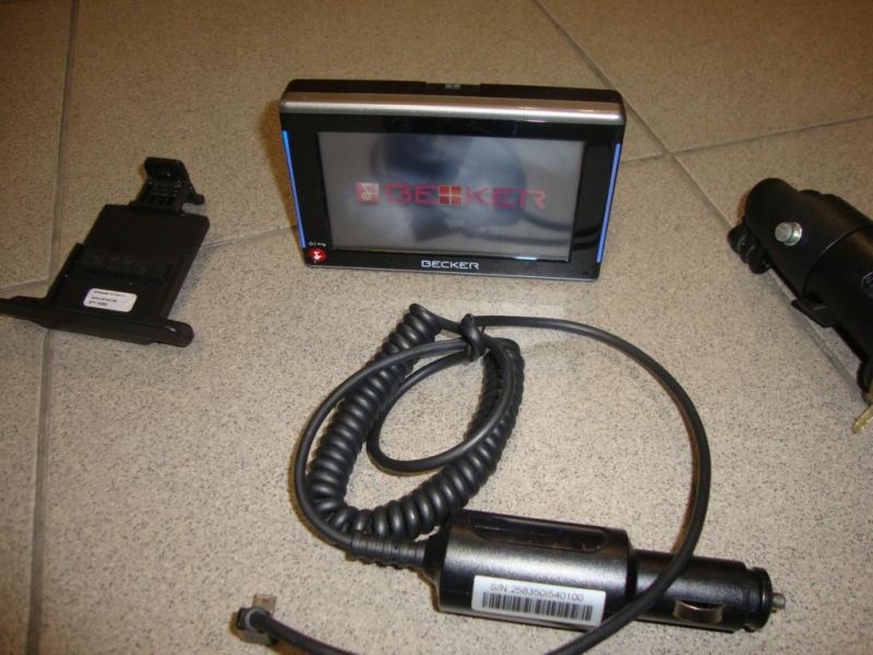 NAWIGACJA BECKER Z200, MAPY BECKER EUROPA