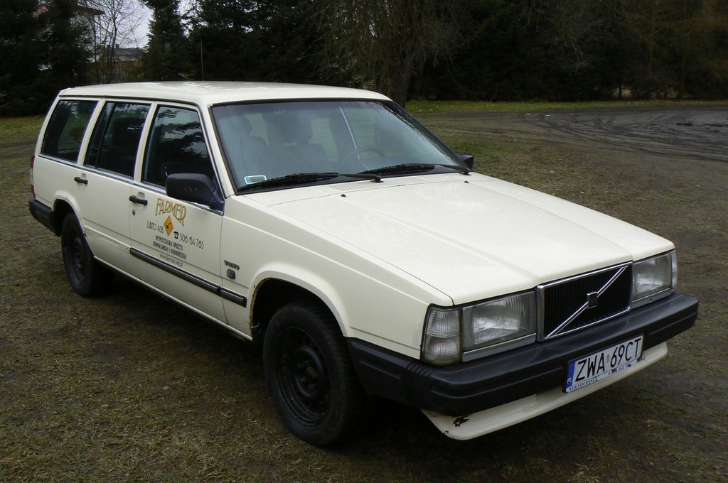 VOLVO 740 2.4 DIESEL AUTOMAT 1989 OC NA CAŁY ROK