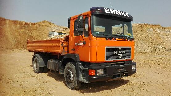 MAN F90 wywrotka
