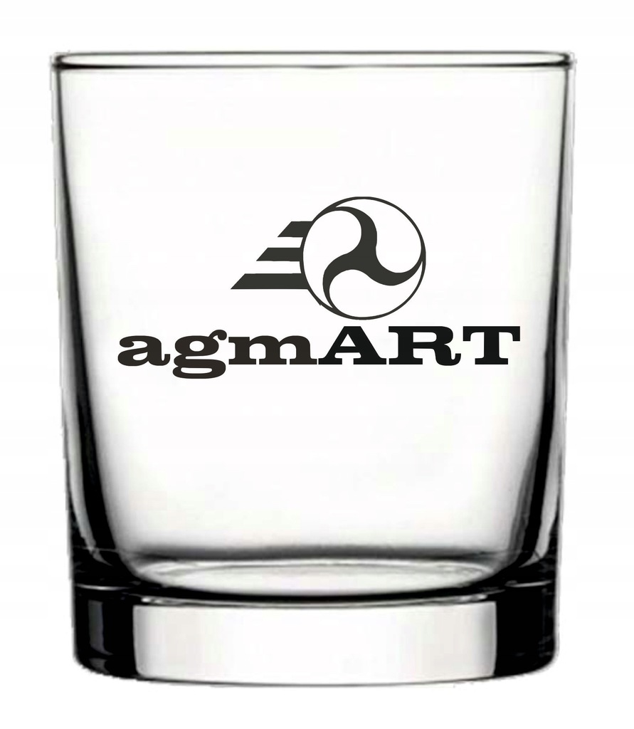 Szklanka z grawerem elegancka logo firmy komplet 6