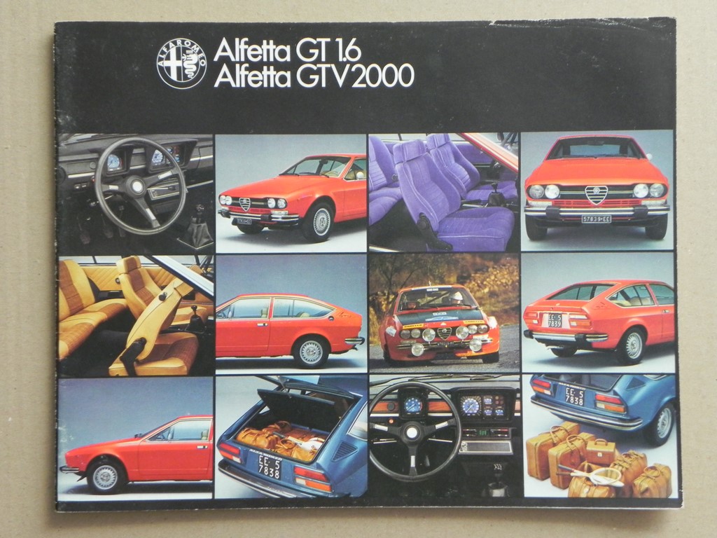 ALFA ROMEO ALFETTA - GT 1.6 / GTV 2000 - 1977 r