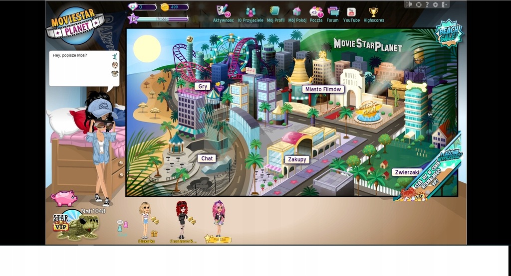 Unikaty+konto Moviestarplanet