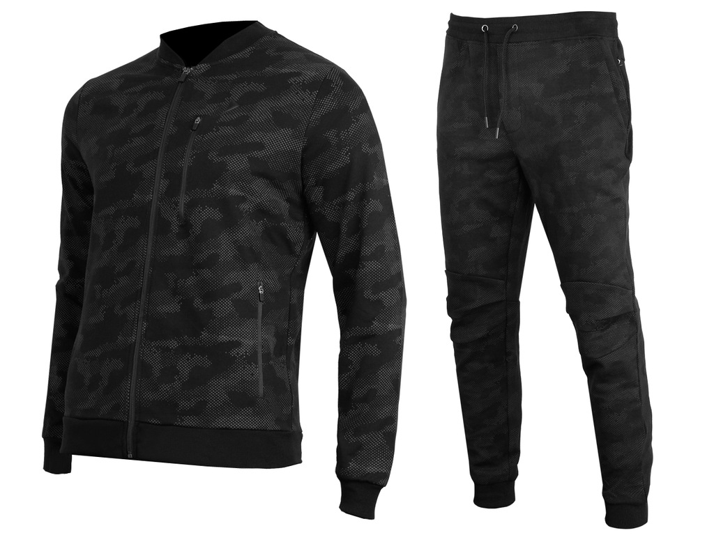 OTH 4F Dresy Męskie L18 Allover Bluza+Spodnie L