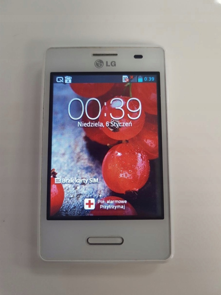 LG L3 II E430 Biały White